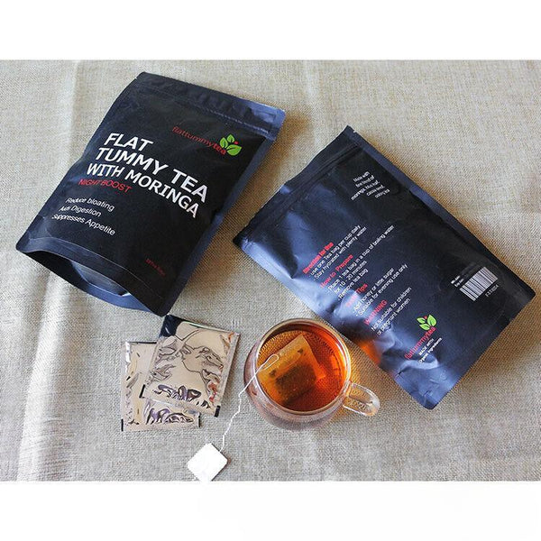 Premium Moringa & Weight Loss Detox Blend 28 Days Organic Flat Tummy Tea