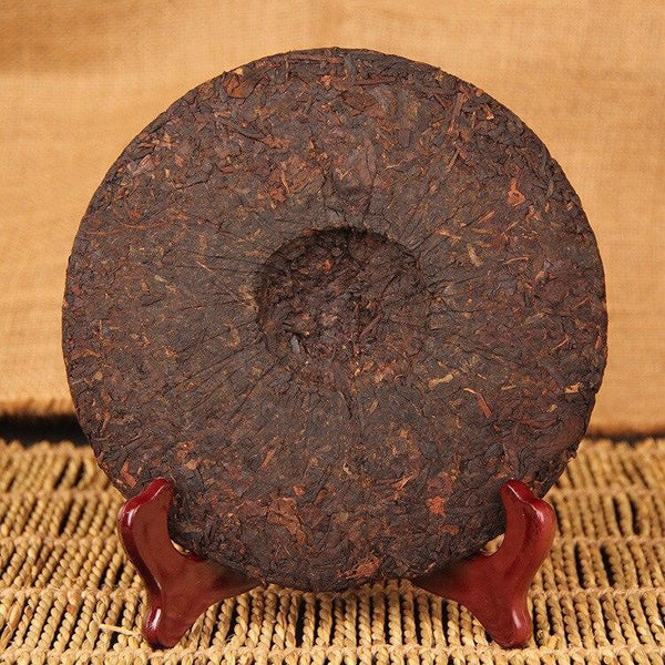 Ba Nian Chen Yun 357g Eight Years Ripe Puer Tea,2014 Yunann Qizi Shu Puer Tea