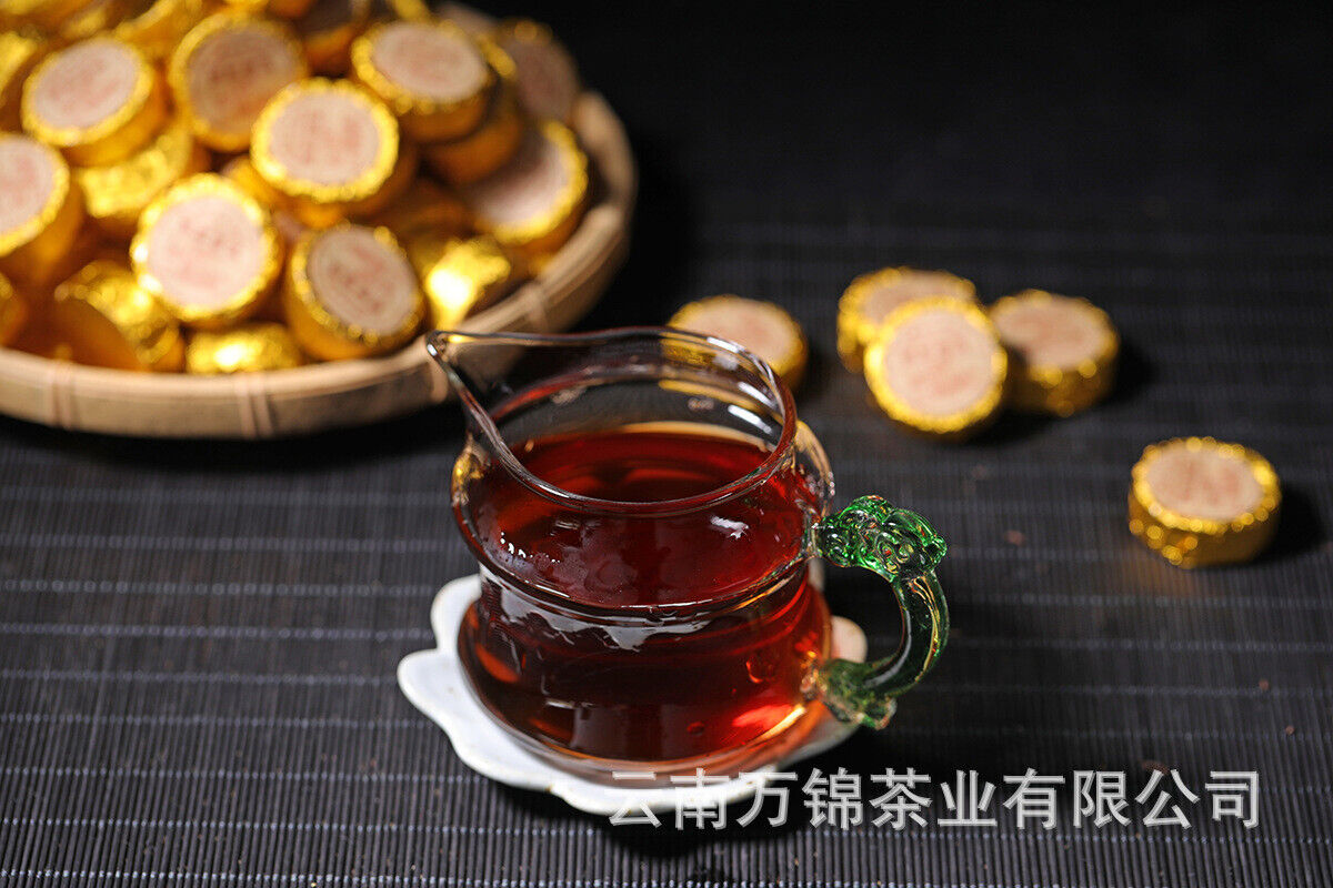 Yunnan Puer Small Tuocha Ripe Tea Original Mini Tuocha Small Round Tea Cake 500g