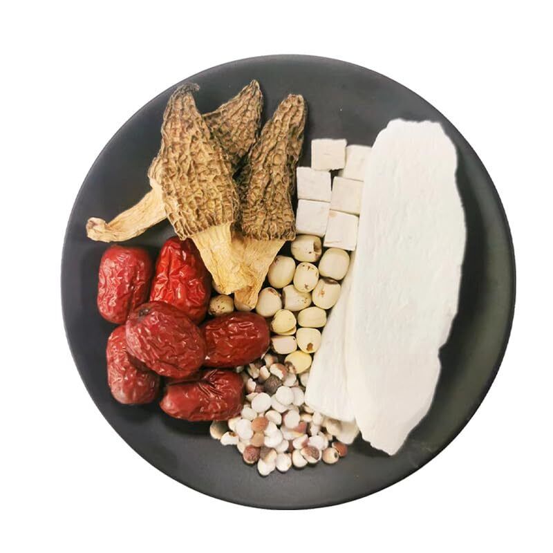 Cantonese Soup-morel-Morchella - 2 Count Soup Bags 2.47oz Meals Soups Mix 羊肚菌淮山湯 Secondary image