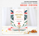 15g*10 small packaging boxes peach gum soap horn rice snow swallow combination