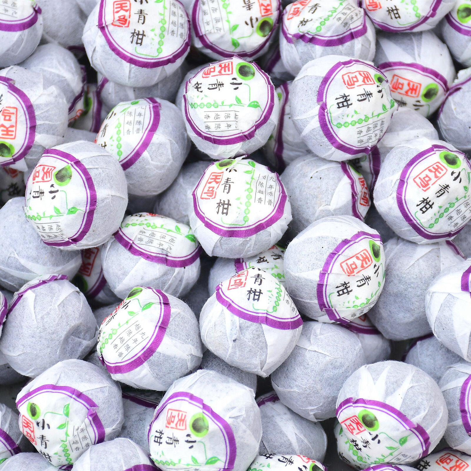 500g Xinhui Tangerine Peel Sun-dried Pu'er Tea Cooked Tea Small Green Orange Tea