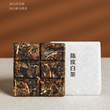 Chenpi White Tea 2015 Gongmei with 2013 Xinhui Chenpi Small Square 180g