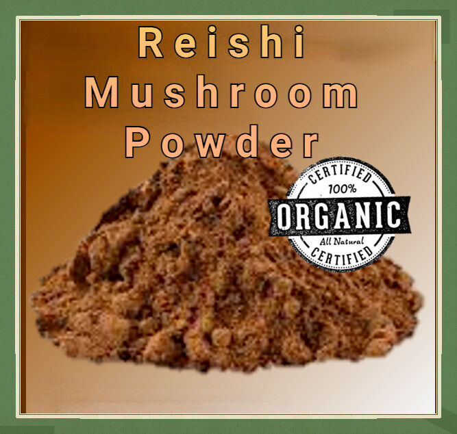 Reishi Mushroom Powder - Premium Quality Organic - QUICK POST Main image
