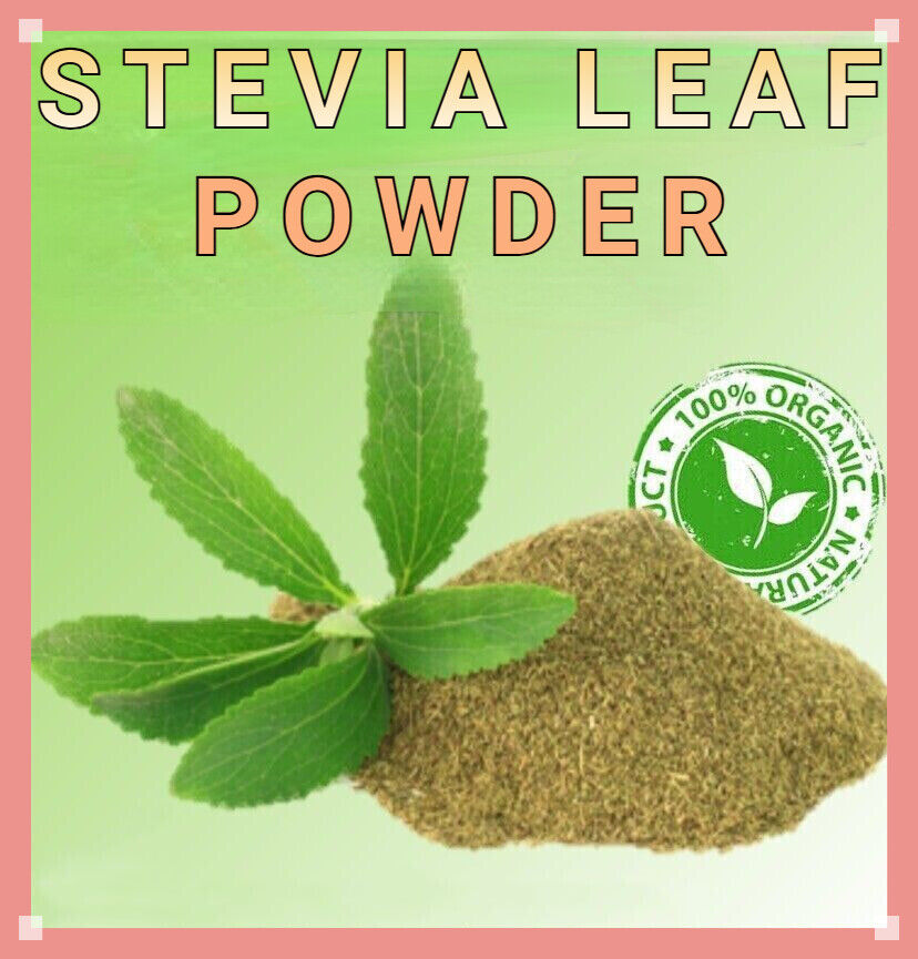 100% Pure Organic Premium GREEN LEAF STEVIA POWDER 500G Main image