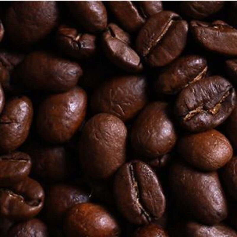 500g Roasted Arabica Coffee Beans Charcoal Baking Medium Deep Roast Coffee Beans