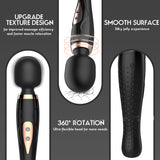 10 modes Powerful Personal Women Massage Wand Scepter Silicone Womens Massager