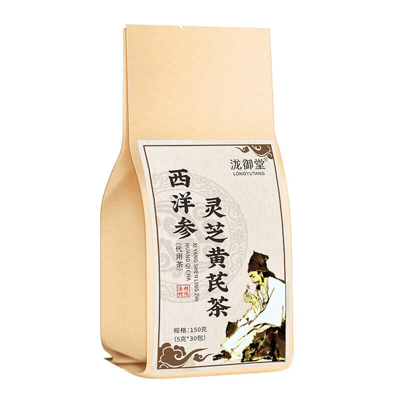 American Ginseng, Lingzhi, Astragalus Tea: Vitality for Women