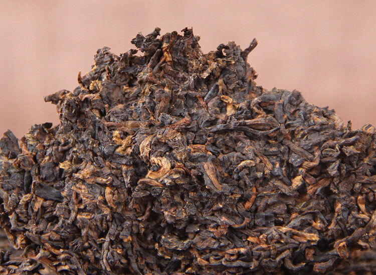 200g Palace Gold Cake (Ripe) Yunnan Menghai Pu'er Round Tea Early Spring Jiao Mu