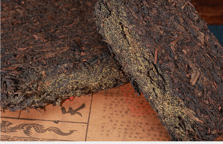 920g Anhua black tea Tianjian Fu brick black tea raw tea golden flower black tea