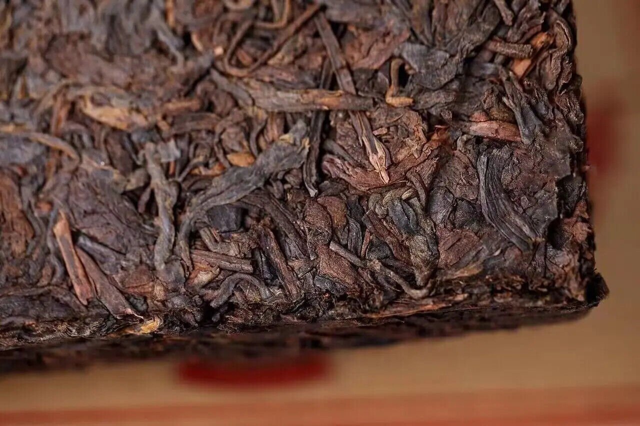250g Ripe Puerh Tea Brick Year Old Yunnan Laotongzhi Puer Tea Brick