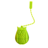 Tea Strainer Silicone Filter Coffee Tea Infuser Useful Owl Loose Tea Diffuser
