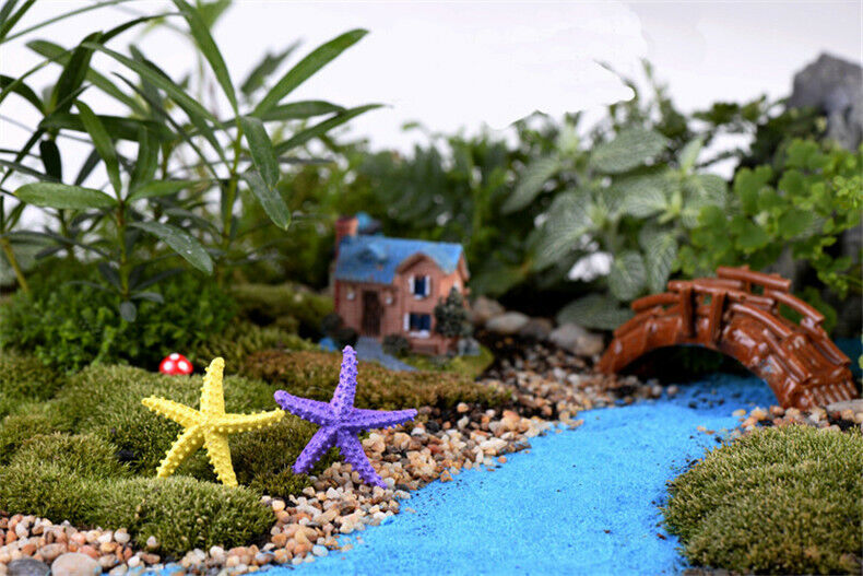 Figurine Mediterranean1pc Style Barbed Resin Starfish Crafts Artificial Figurine