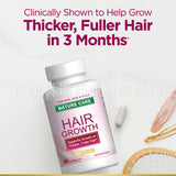 2bottles Hair Growth |Supports Growth of Thicker,Fuller Hair,60 Count