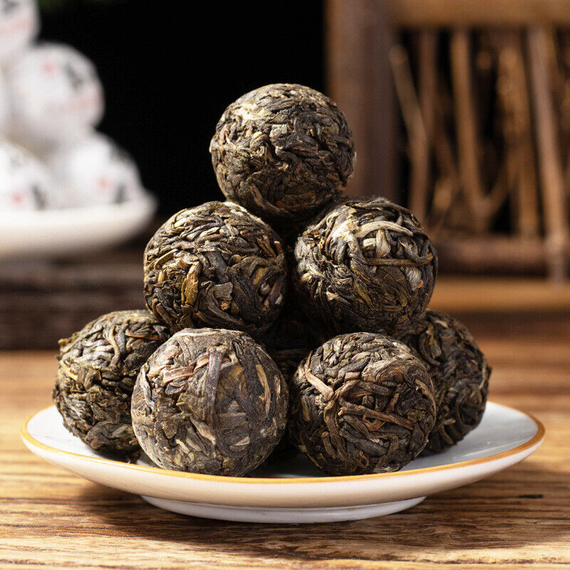 500g Yunnan Pu'er Raw Tea Dragon Pearl Tea Lincang Iceland Raw/ripe Pu'er Tea