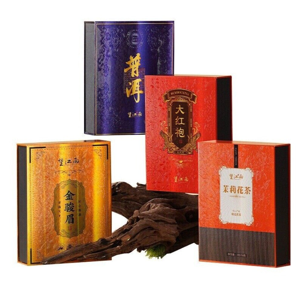 Wuyi Rock Dahongpao Jinjunmei Yunnan PuEr Fujian Jasmine Tea Gift Box Main image