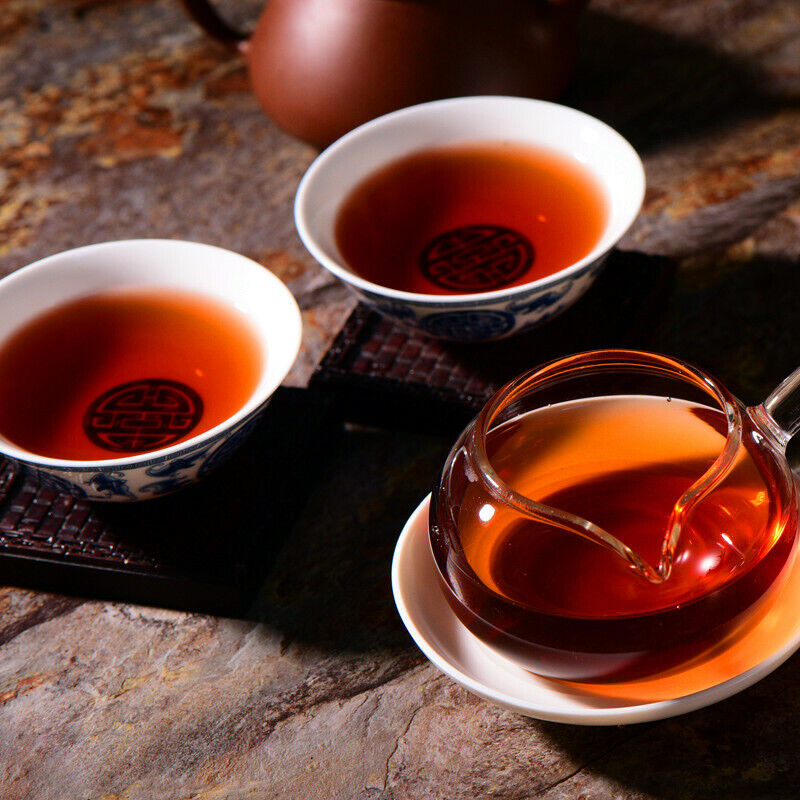 TeaBig Tree Ripe Tea 357g Chinese Black Tea Yunnan Pu-Erh Tea Premium Palace