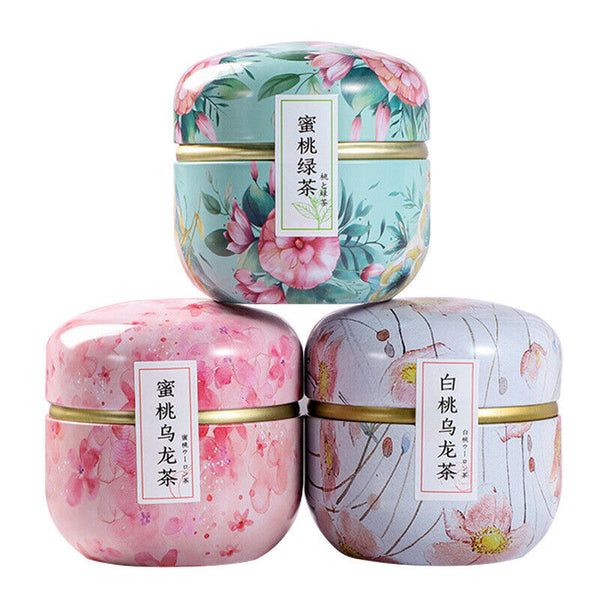 Peach Oolong Tea Gift Set Canned Triange Bags Fruit Tea Apple White Peach