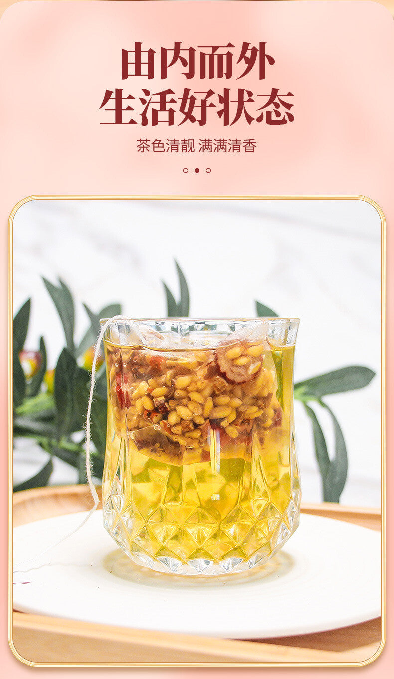 Glycyrrhiza, Wheat, and Jujube Tea 480g for Easy Brew with Licorice Triangular