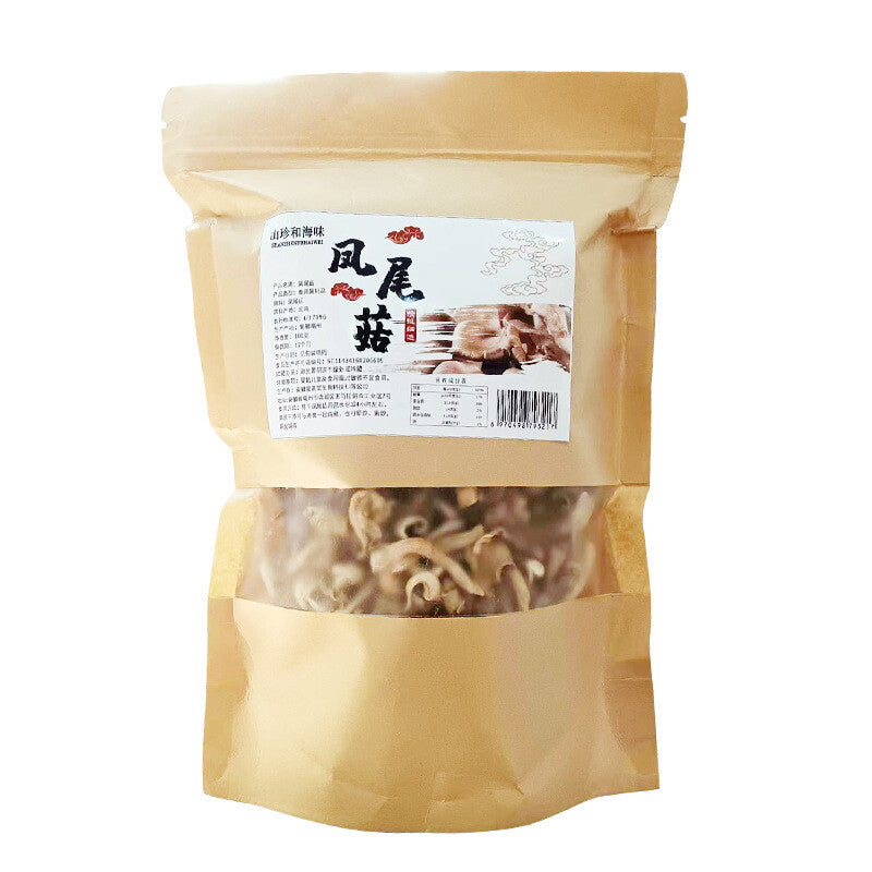 Fresh Oyster Mushroom Strips Phoenix Tail Mushroom Yunnan Farm Wholesale