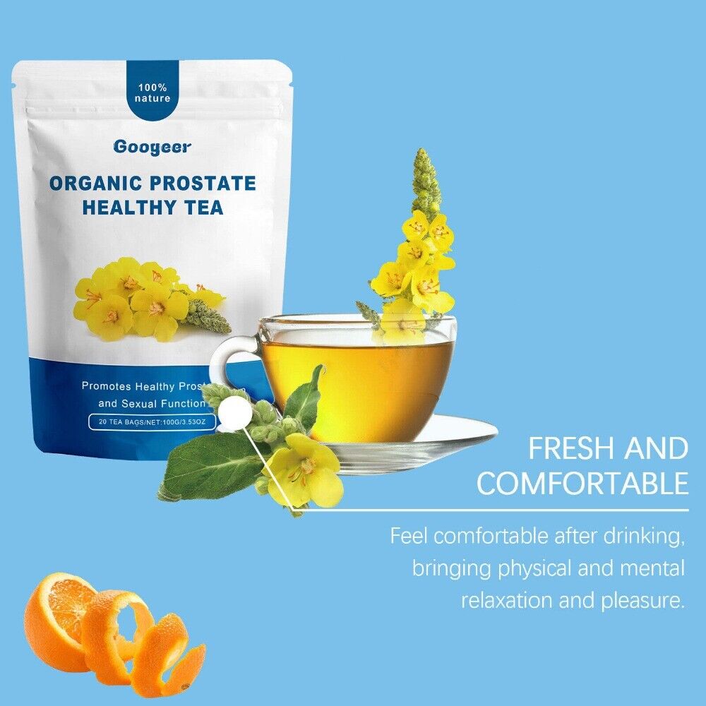 Prostate Health Tea Reduces Inflammation Frequent Urination