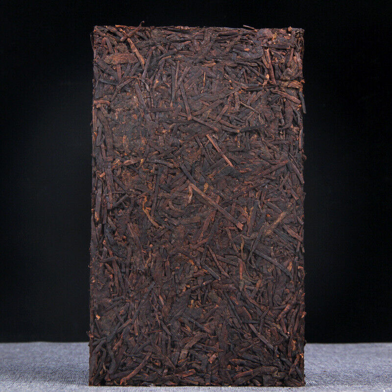 Black Tea Puerh Tea Ripe Tea 1000g Brick Old Tea Stem Dragon Bone Ripe Tea