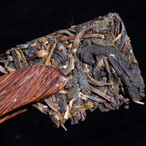 300g Yunnan Pu'er Tea Iceland Gold Bar Old Tree Raw Tea Tea Leaf Raw Pu