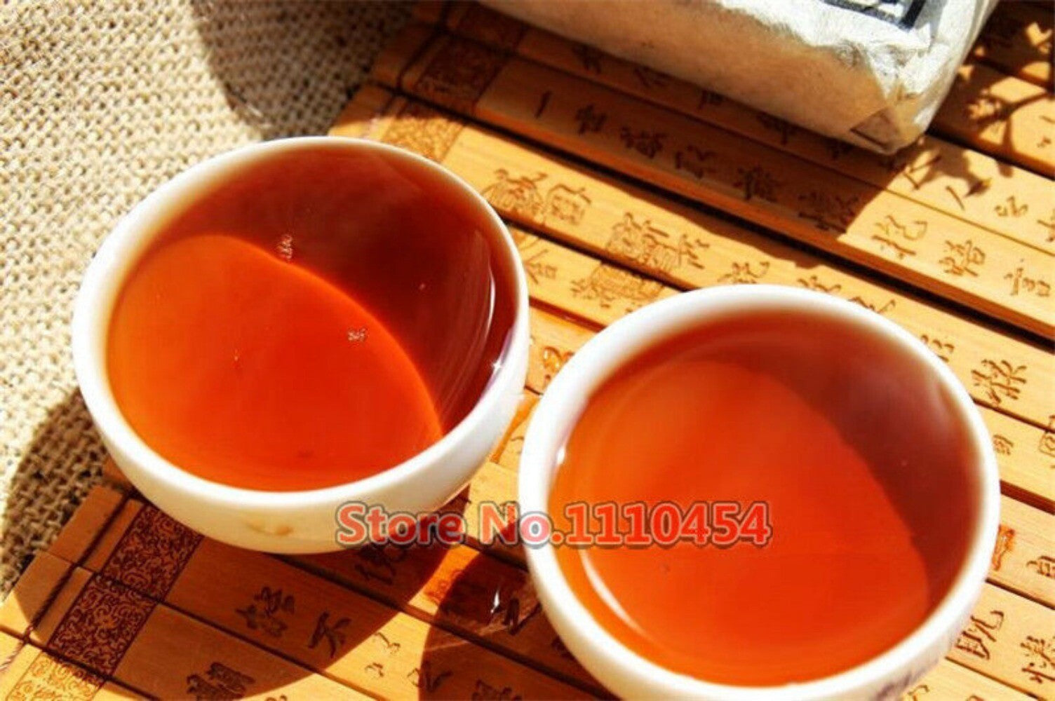 Aged Puer Tea Brick 250g Yunnan Old Black Premium Shu Loose Leaf Tea