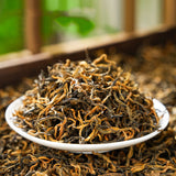 500g Yunnan Top Gold Wire Dian Hong Tea Red Single Bud Organic Black Tea