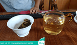 357g The First Village Lao Ban Zhang Menghai Cha Pu-erh Tea Cake Cha Puer Tea
