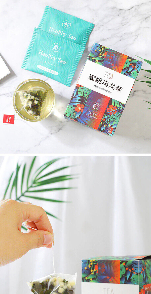 Honey Peach Oolong Tea Fruit Flower Cold Soaked Tea Bag White Peach Oolong Tea