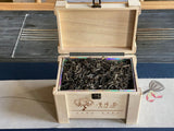 500g Daxue Mountain First Spring Old-growth Loose Tea Puerh Raw Tea Wooden Case