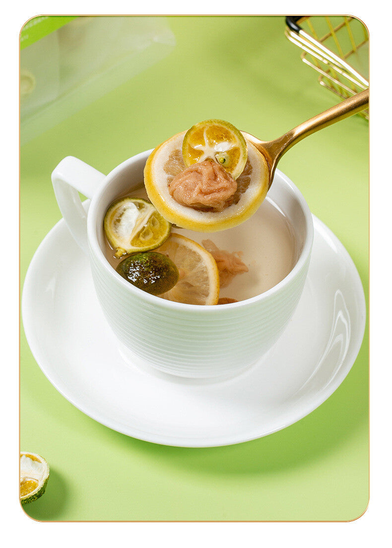 Summer Iced Fruit Tea Blend (Freeze-Dried) Preserved Plum & Citrus Tea