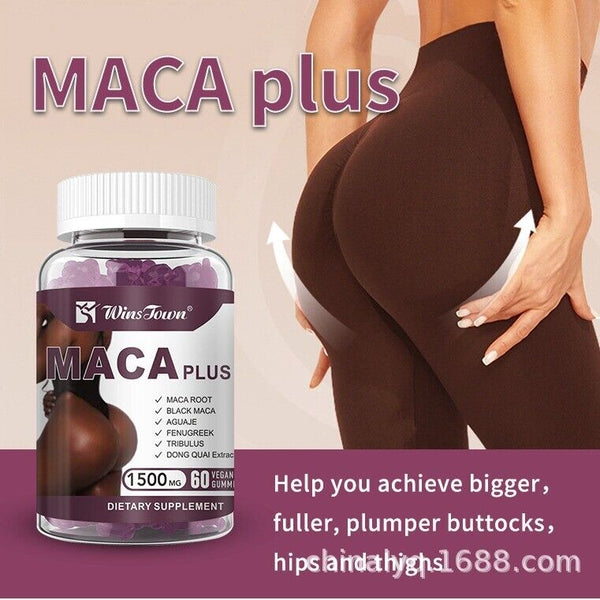 Maca Plus Gummies – 100% Pure Natural for Hip & Butt Enlargement