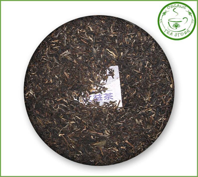 High quality Chinese Raw Puerh Tea Menghai  Cake 357g Tea Raw Puer Puerh