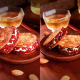 Cranberry Nougat Peach Almond Cookies Delicious Sharing Snack