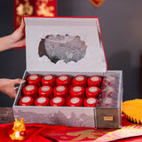 Yunnan Puerh Ripe Tea Small Tin Gift Set Glutinous Rice Fragrance 500g