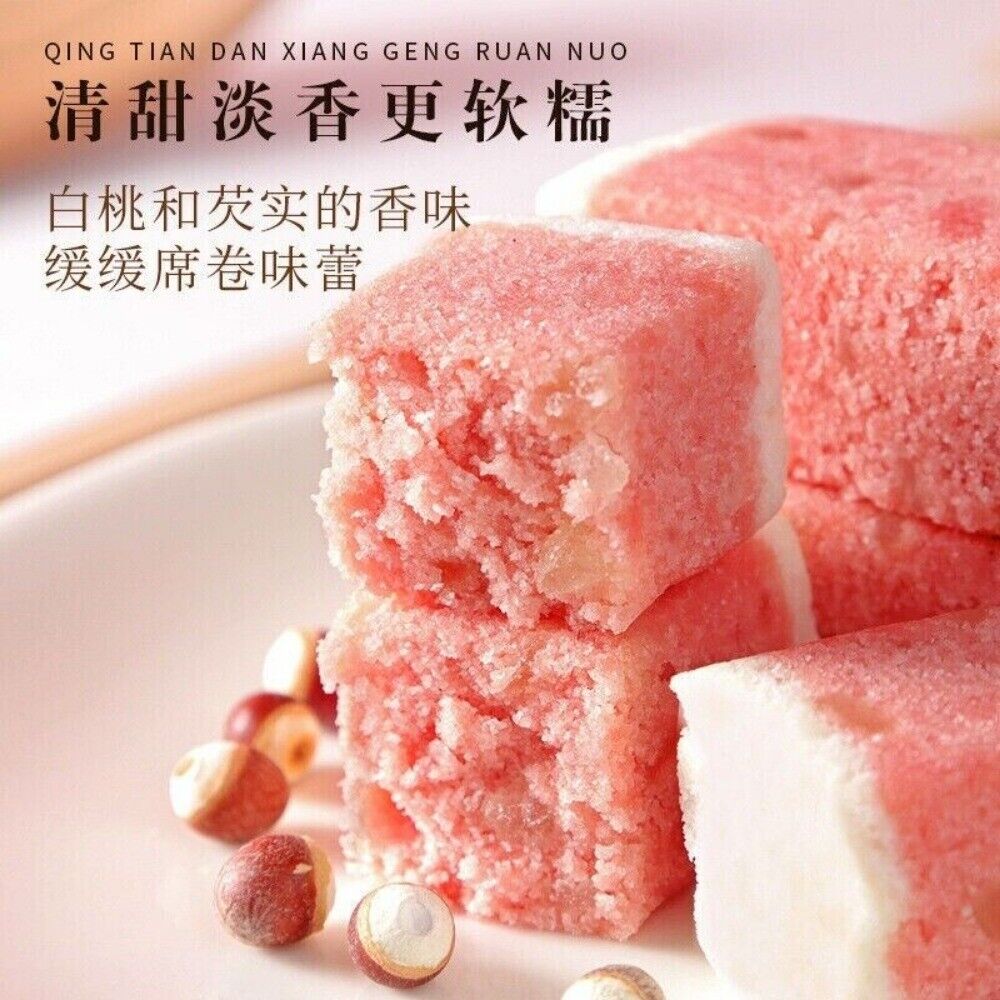 White Peach Oolong Tea Cake Sugar Free Healthy Morning Energy Snack