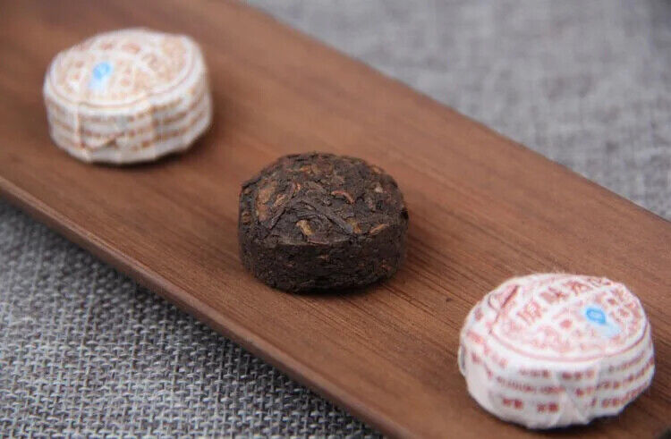 Yunnan Menghai Pu'er Ripe Tea Fermented and Natural Flavor Tuocha Mini Tuocha