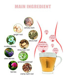 Detox Tea Bag Warm Womb Fertility Tea for Women Clean Uterine Fibroid Tea