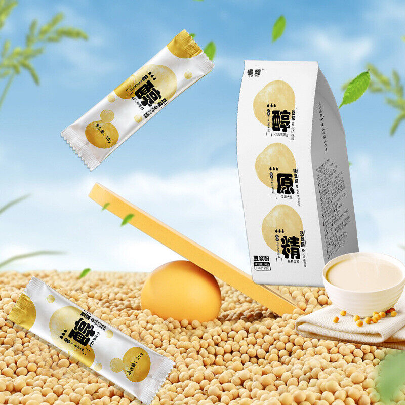 40% Protein Pure Soybean Milk Powder Nutrition Meal Replacement Breakfast 140G Secondary image