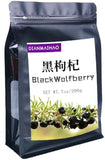 Black Wolfberries 200G/7.05oz AAAAA Top Grade Qinghai Black Goji