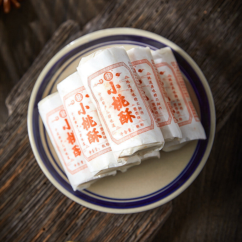 Ningbo Peach Crisp Traditional Snack Peanut Sesame Palace Pastry Small Pack