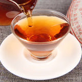 357g Pu-Erh Ripe Tea Ancient Tree Pu'er Black Tea Handamde Craft Healthy Drink
