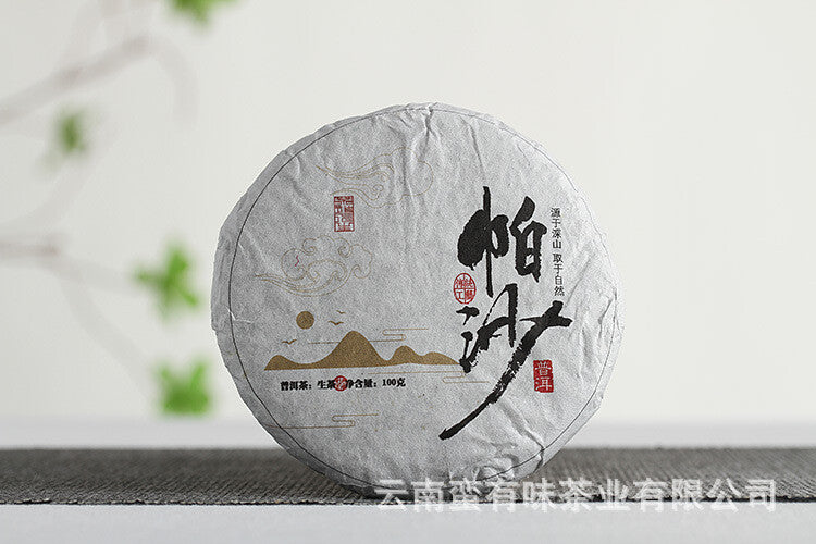 Yunnan Puerh Tea 100g Pasha Small Cake 2021 Big Tree Tea Puerh Raw Cake