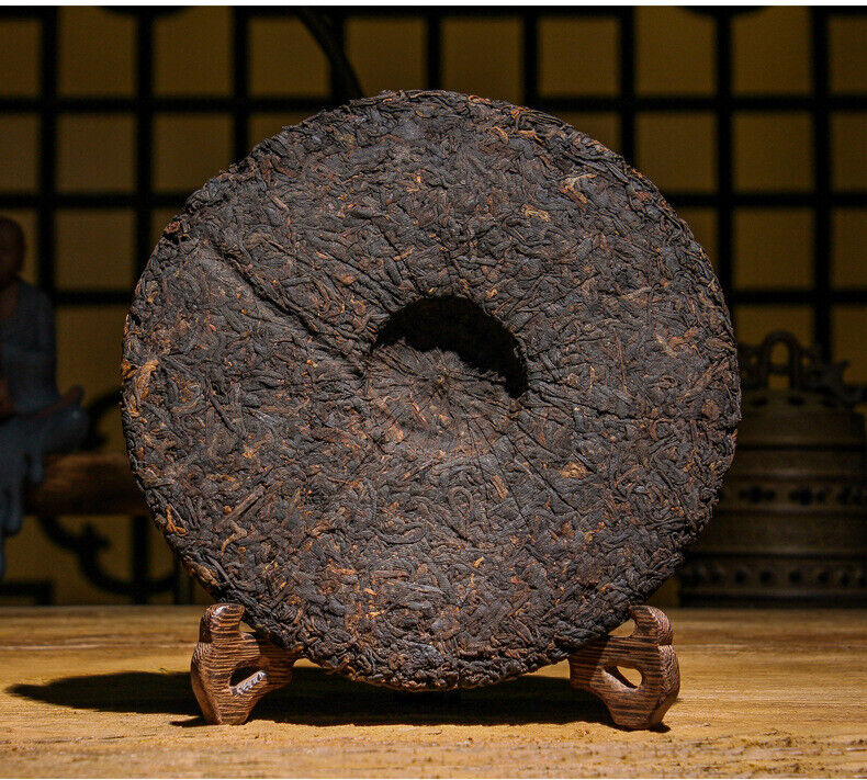 357g Yunnan Pu'er Ripe Tea Cake Tea Ma Bang Gong Cakes Aged Pu'er Tea Cake