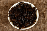 357g Yunnan Pu'er Tea Old Banzhang Glutinous Fragrance Seven Seed Cake Ripe Tea