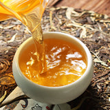 357g Yunnan Iceland Pu'er tea raw tea ancient tree tea Pu'er seven cakes tea