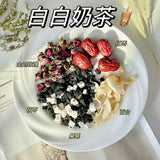 Five Black Tea Chrysanthemum Cassia Tea Five Finger Peach Mulberry Rose PoriaTea