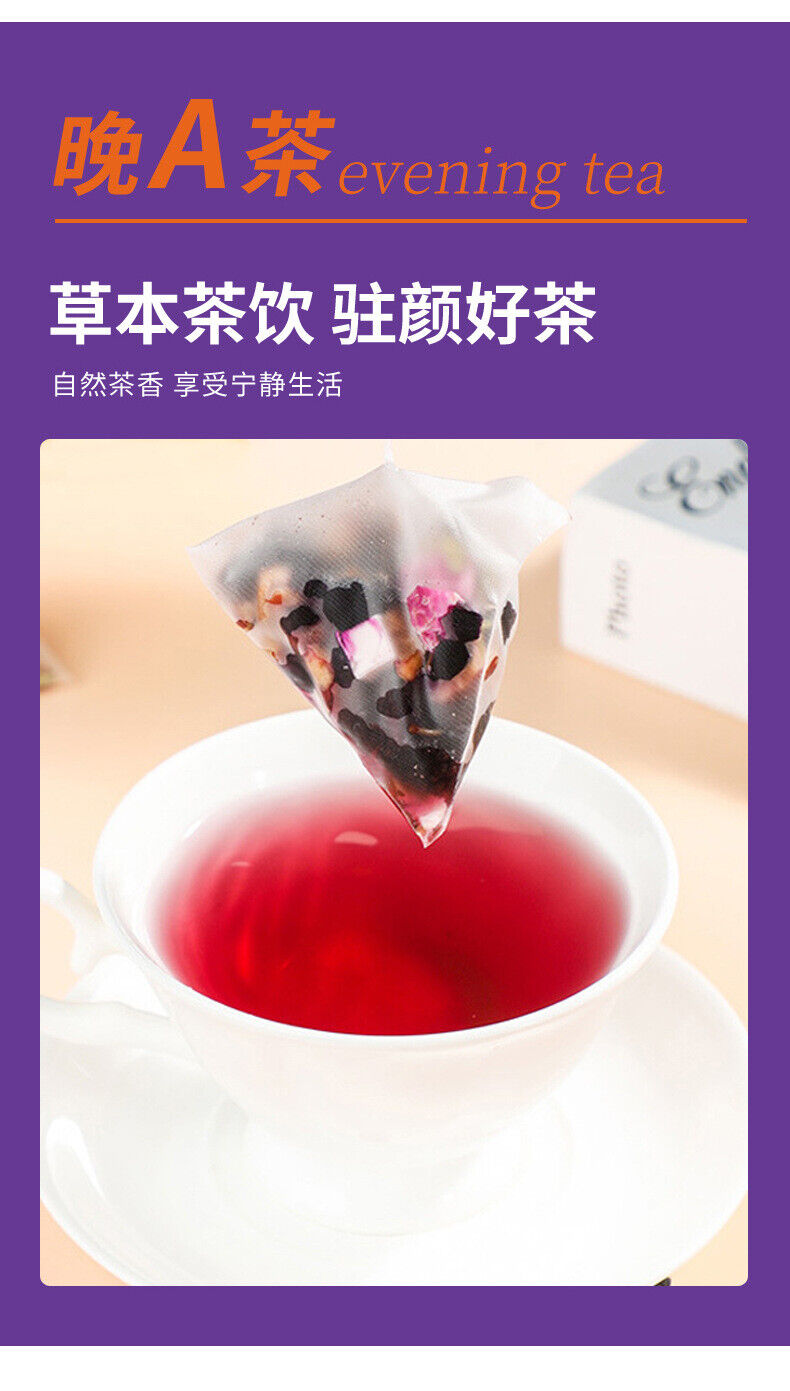 Morning C Evening A Tea with Red Dates Mulberry Rose Green Tangerine Fig
